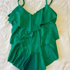 Venue Women’s Green layer look Tankini Top ONLY